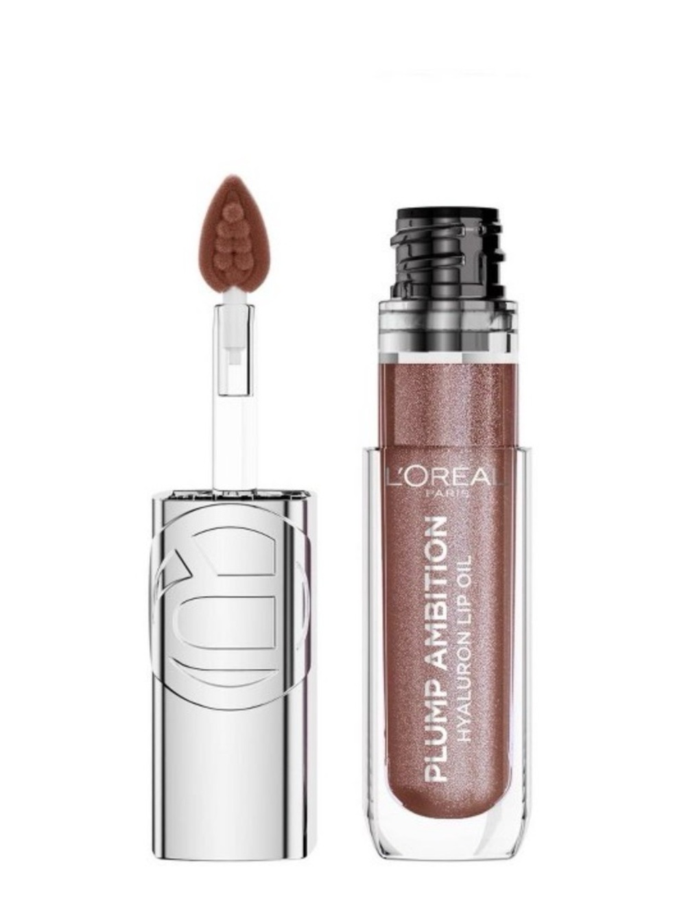 Plump Ambition Hyaluronic Lip Oil - Shimmering Mauve Lights